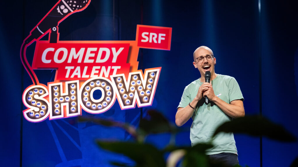 Fabian Rütsche bei der Comedy Talent Show